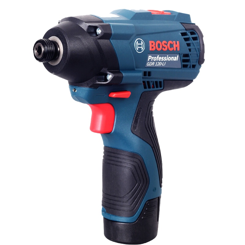 【苏宁自营】博世(BOSCH) GDR120-LI 充电式冲击起子机 电动螺丝刀 双电版