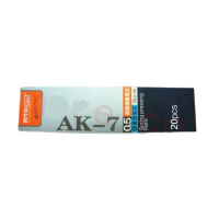 现代美AK-7按压医生处方笔芯 0.5MM 墨蓝 20支/盒