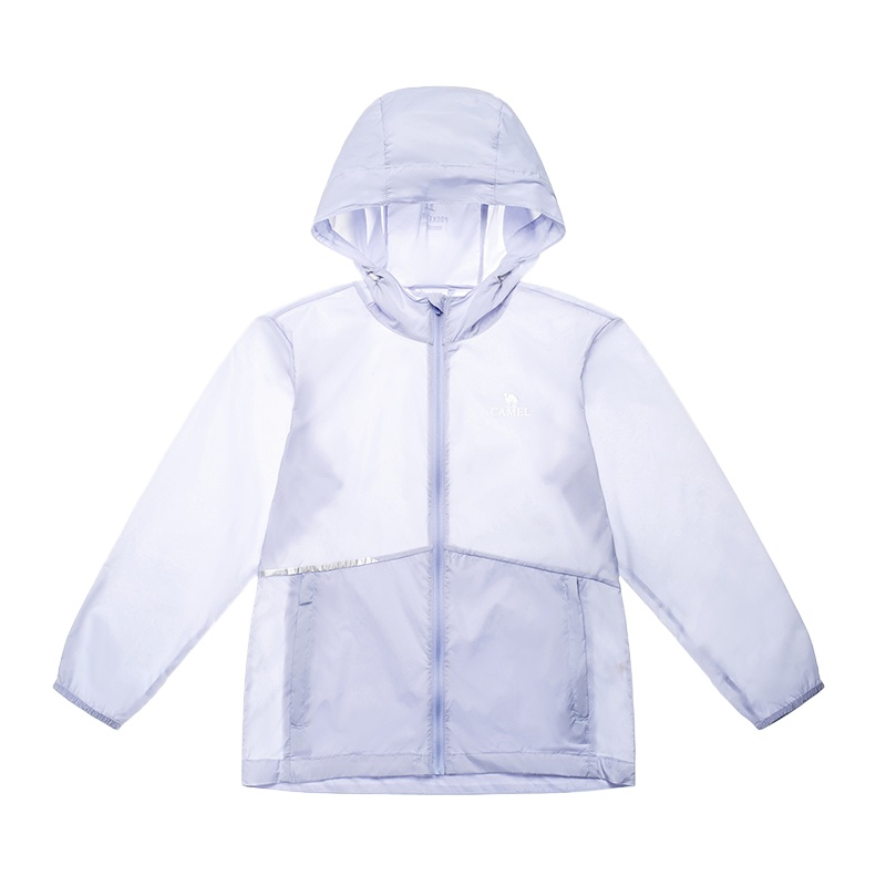 骆驼亲子装2021春夏新款轻薄透气防紫外线防晒衫皮肤风衣