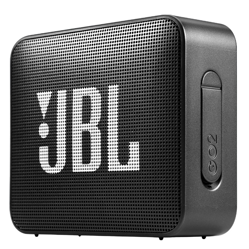 JBL GO2 音乐金砖二代 便携式蓝牙音箱+低音炮 户外音箱 迷你小音响 可免提通话 防水设计 夜空黑
