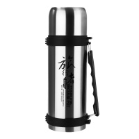 [规格:1.2L 红色 蓝色 金色 银色 可选]户外旅行运动水壶 1.2L大容量不锈钢双层真空保温杯 车载旅行壶