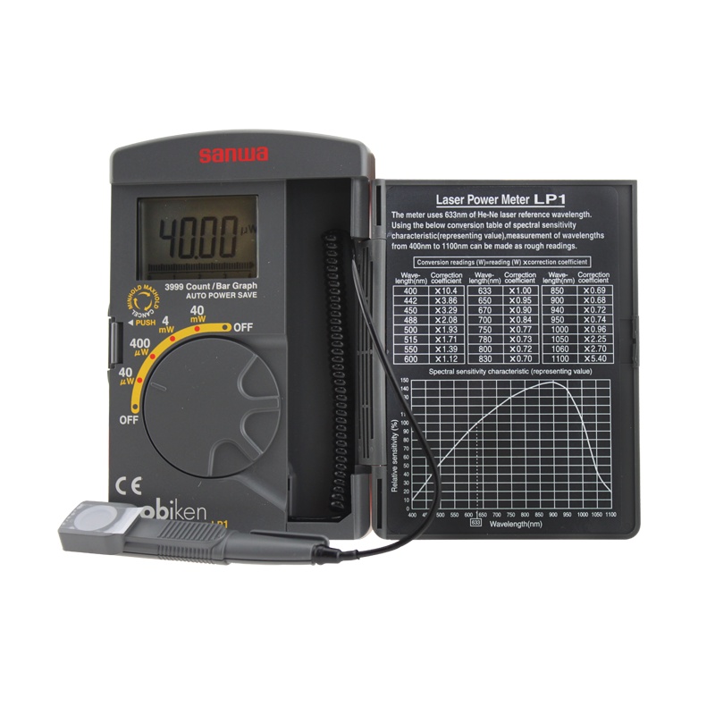 三和(SANWA)LP1便携式激光测距仪 激光功率计