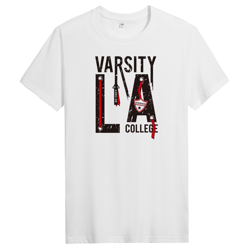 纯棉短袖t恤男士春夏季休闲青年时尚修身圆领上衣 DT11190