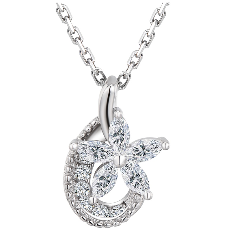 佰色传情BRIR甜美纯银S925项链简约小众设计感ins冷淡风