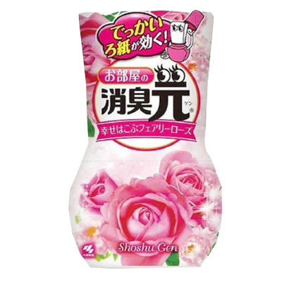 小林制药(KOBAYASHI) 除臭室内空气清新剂消臭元 玫瑰香 400ml
