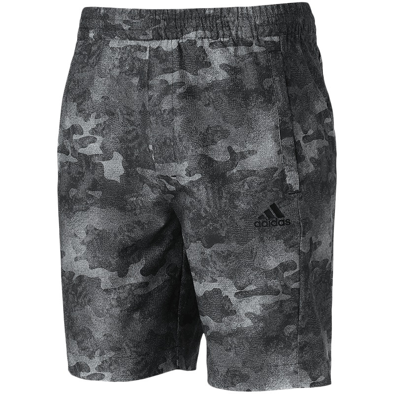 【自营】adidas阿迪达斯男子运动短裤迷彩裤休闲运动服CV6294 M CV6294碳黑S18+黑
