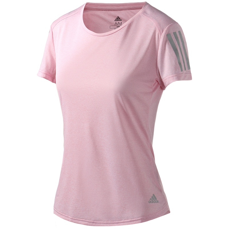 阿迪达斯女服装短袖T恤透气运动跑步服装DQ2632