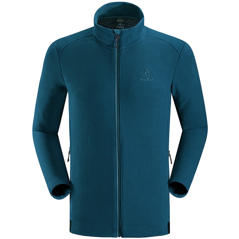 凯乐石抓绒衣男 户外秋冬新款立领复合保暖摇粒绒冲锋衣内胆外套