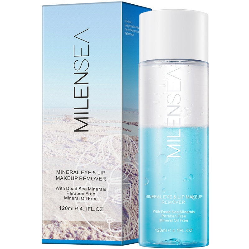 MILENSEA米蓝晞以色列进口死海矿物卸妆液 面部眼唇卸妆油 深层清洁学生卸妆水120ml