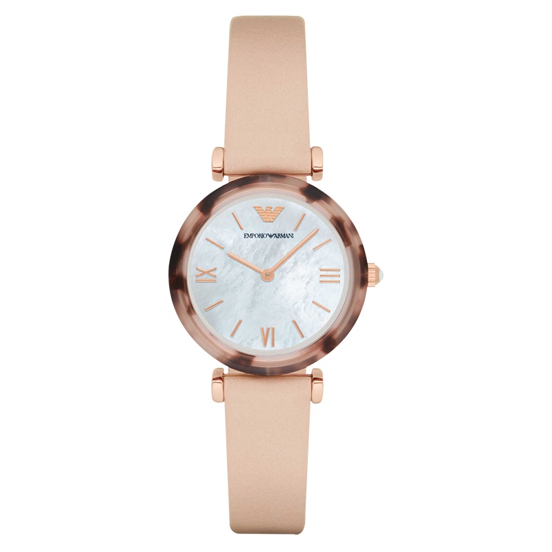 阿玛尼(ARMANI)女士手表 欧美品牌时尚石英表女 AR11004