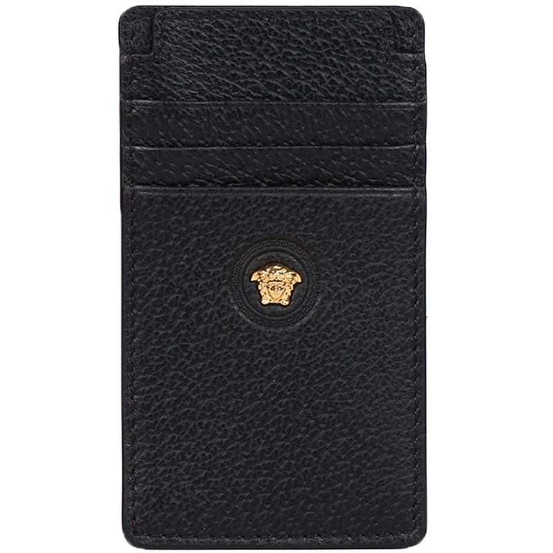VERSACE 范思哲 男士牛皮压纹美杜莎徽标卡片夹卡夹 DPN7425 DGOVV
