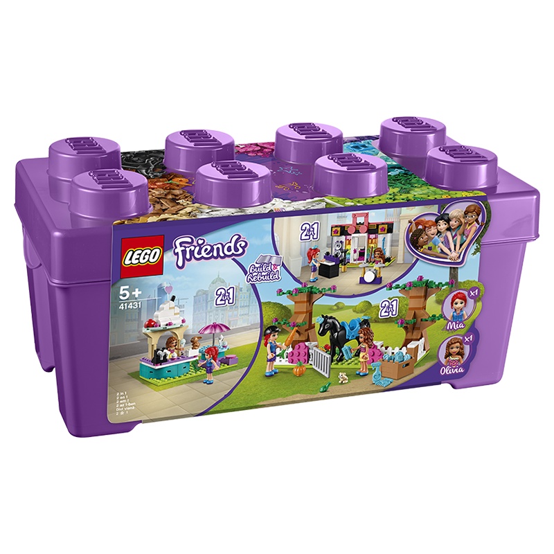 LEGO乐高好朋友系列心湖城积木盒41431 女孩5岁+生日礼物 玩具积木