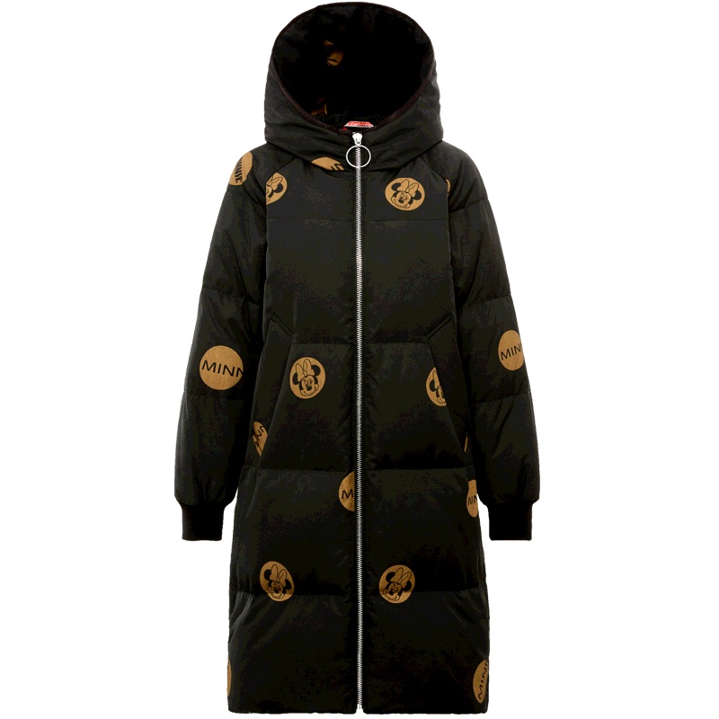 波司登羽绒服女中长款狐狸毛领时尚加厚冬