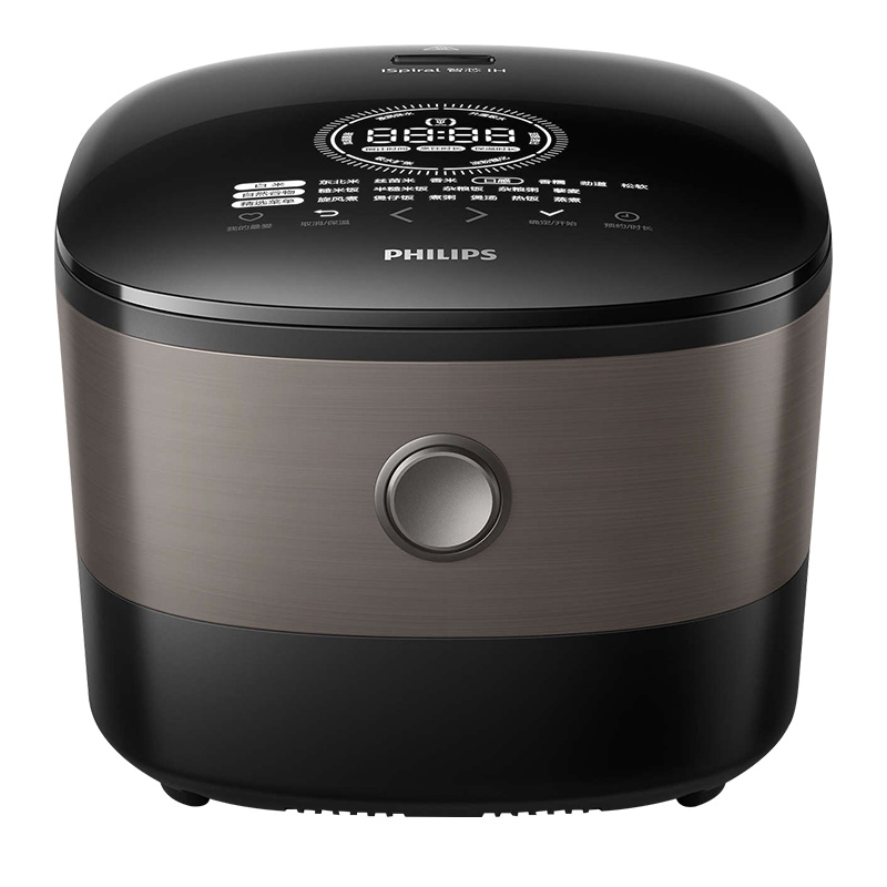 飞利浦(PHILIPS)电饭煲HD4561/00 五谷杂粮电饭锅 家用4L智芯IH加热技术智能预约电饭锅