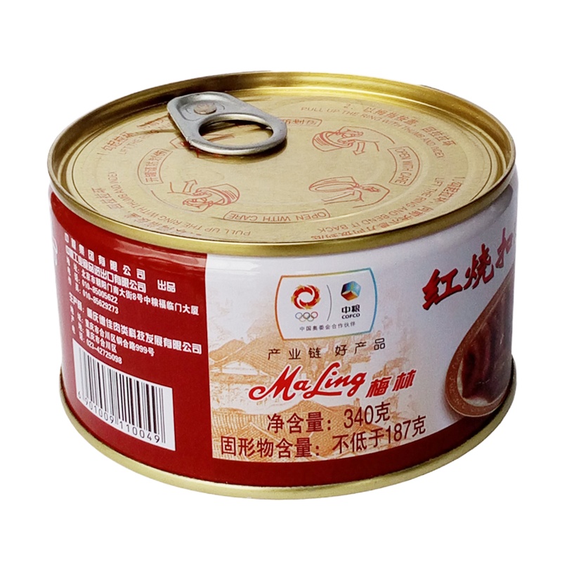 中粮梅林 红烧扣肉罐头340g