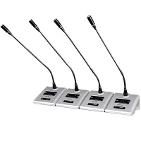 先科(SAST)OK-29 无线麦克风话筒 一拖四教学鹅颈式会议U段麦克风