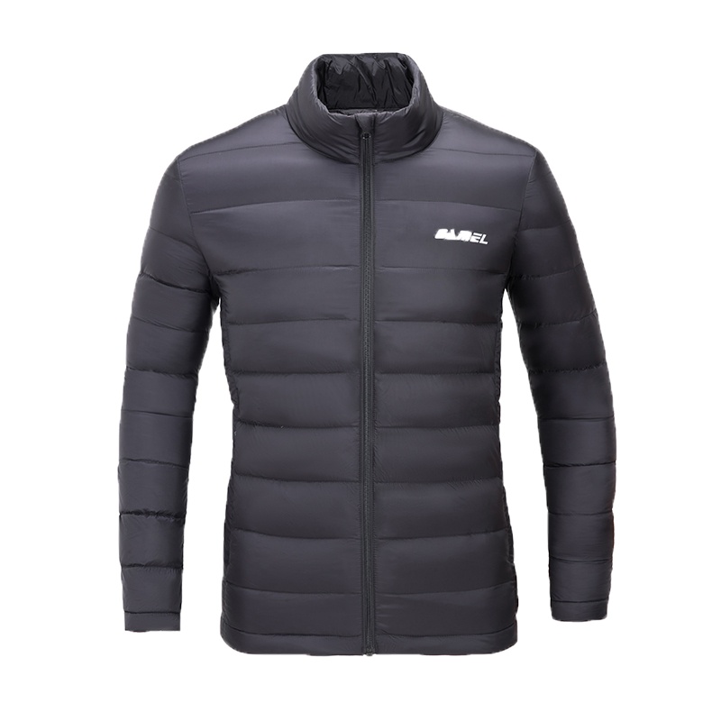 骆驼羽绒服男女短款立领轻薄保暖鸭绒运动外套