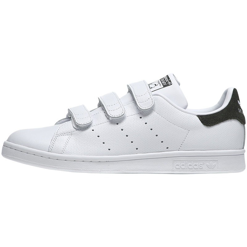 【自营】adidas阿迪达斯男子板鞋STAN SMITH休闲运动鞋CQ2635 CQ2635亮+夜空货物绿