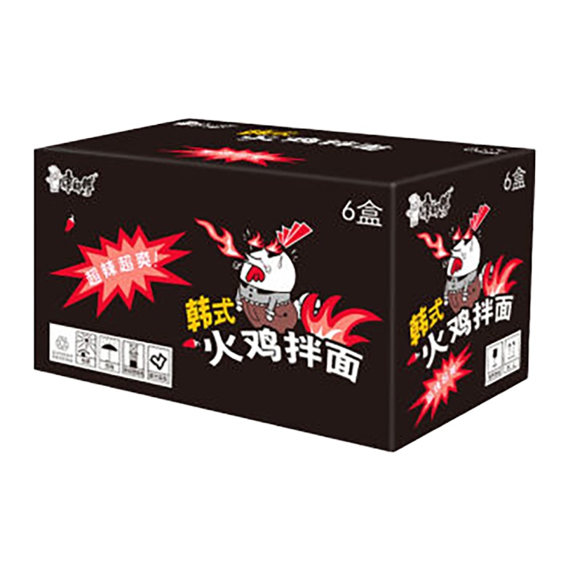 SNWQ康师傅火鸡盒面6入