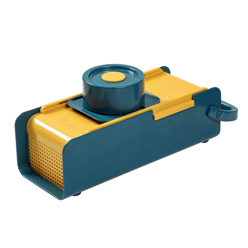 拜杰刨丝器切丝器多功能切菜神器手推削皮器切片器厨房家用防切手护手易收纳水果土豆丝擦丝器切菜器[新升级防切手]