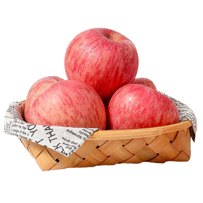 苏选[苏宁自主品牌]烟台栖霞红富士苹果 10斤装带箱(80-85mm)