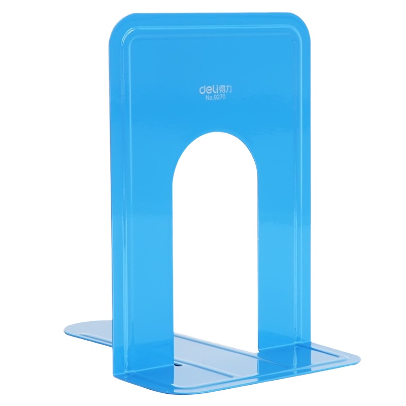 得力(deli) 9270 金属铁书立架8.5英寸(高21cm) 2片/副