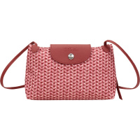 LONGCHAMP 珑骧 女士 LE PLIAGE 2020系列织物单肩斜挎包手拿包 1061 313