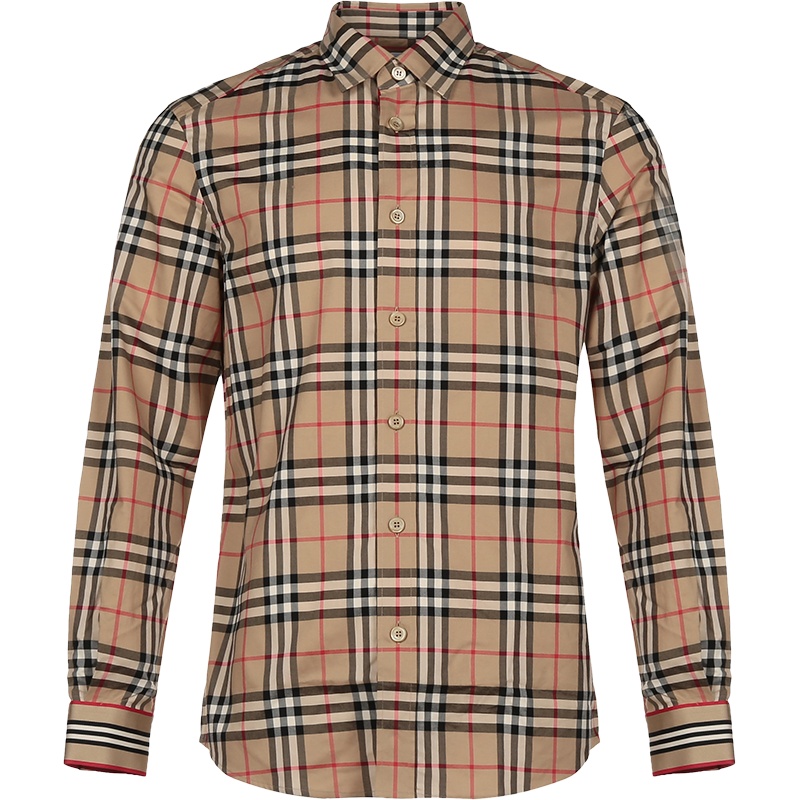 BURBERRY 博柏利 男款 棉质长袖衬衫 80277781