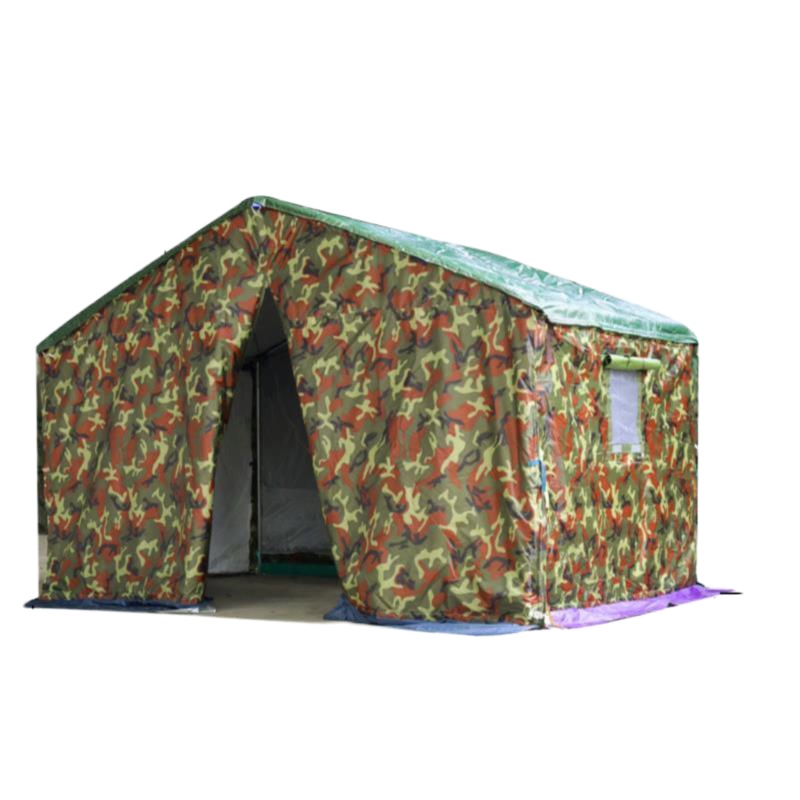 宿营帐篷 野外民用房子棉指挥抢险防晒防寒露营工程军用防雨棉3*4