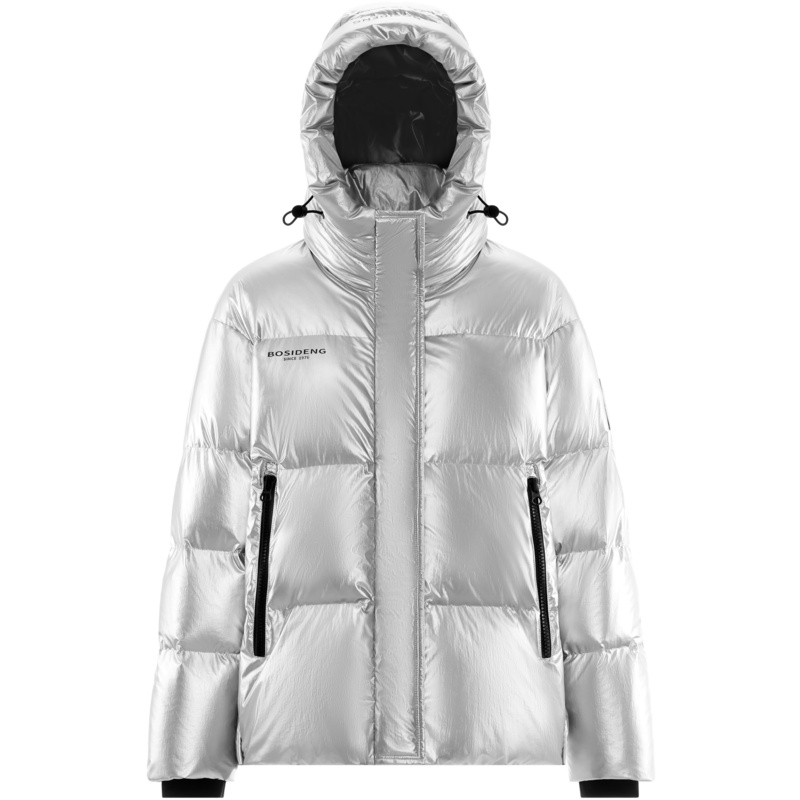 波司登羽绒服女款泡芙系列2021宽松时尚撞色保暖鹅绒外套