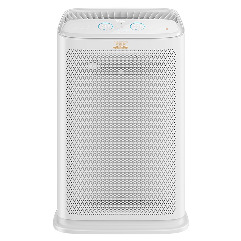 AO史密斯(A.O.Smith)家用除甲醛除雾霾细菌 甲醛精确数值显示 新居空气净化器KJ455F-C15-F+