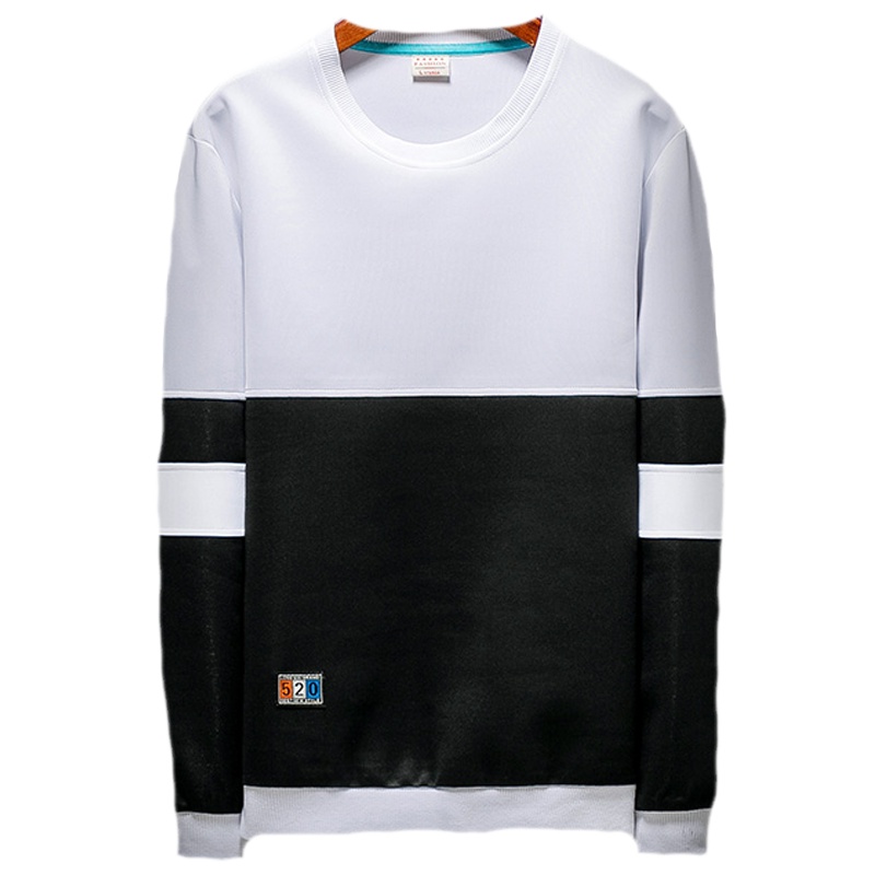 狮臣SHICHEN 2023年秋季新款男士卫衣套装男士运动套装圆领套头卫衣男套装薄款时尚百搭卫衣套装男