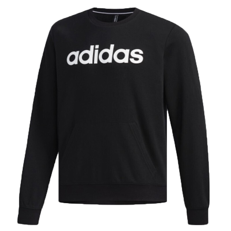 Adidas阿迪达斯NEO 男上衣运动服休闲透气圆领卫衣EI4708