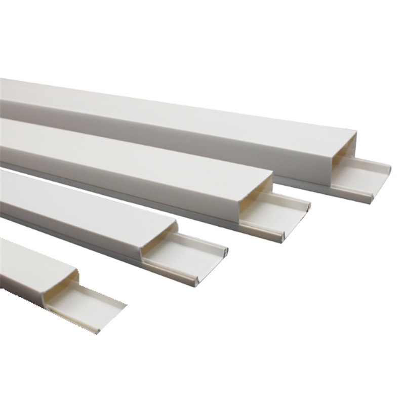 线槽PVC板 地线走线电线电缆过线槽 10cm穿线槽