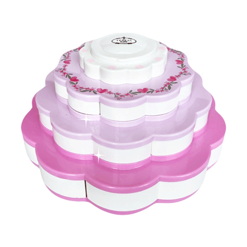 杜莉莎花儿朵朵多功能美妆箱22748T女孩儿彩妆儿童化妆品男孩女孩玩具