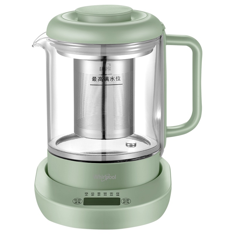惠而浦养生壶WEK-CG062W 多功能煮茶器 304不锈钢加热 600ml一人独享