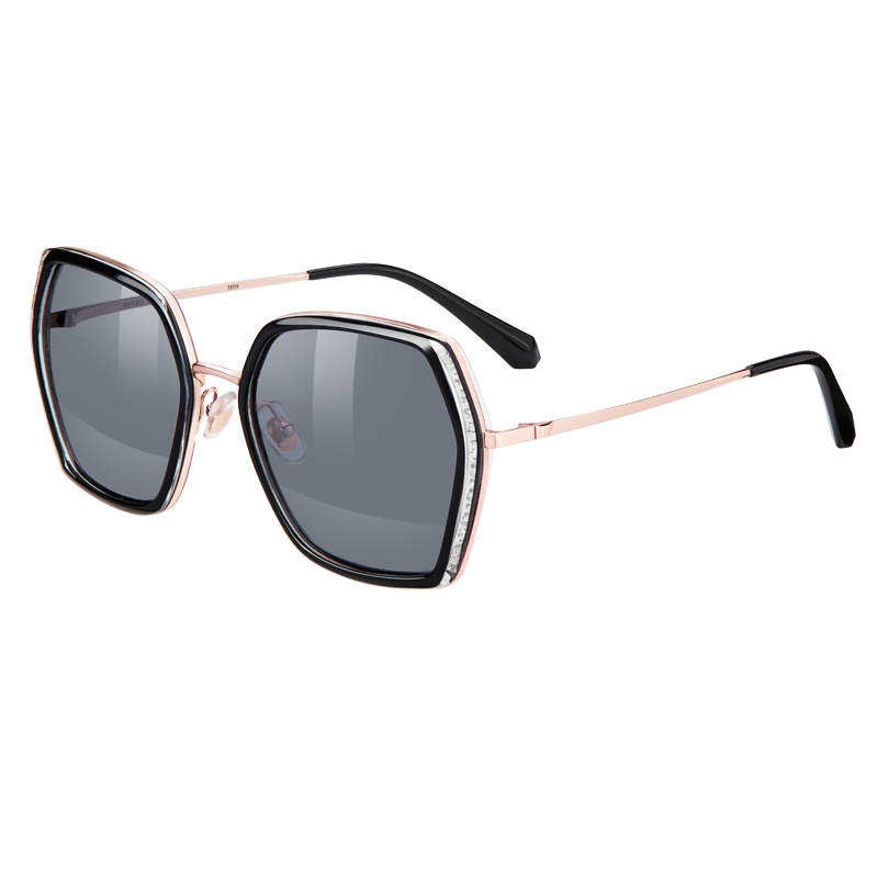 海伦凯勒 时尚百搭几何大框墨镜女潮流偏光驾驶镜 H8832