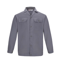 实训工作服上衣 长袖 灰色