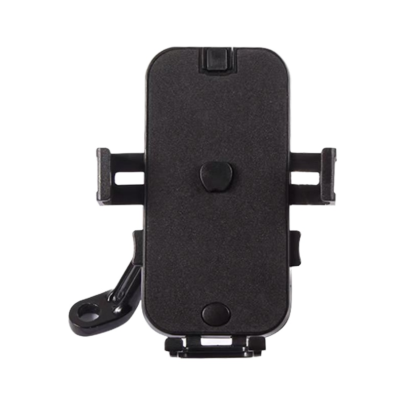 火豹电动车手机架导航支架摩托车电瓶车手机车载支架送外卖送快递专用 升级款[一键收缩]后视镜款手机支架手机座