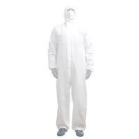 加厚耐磨一次性隔离服L号防护TPU环保材料防渗漏防静电抗沾湿不起皮不开裂
