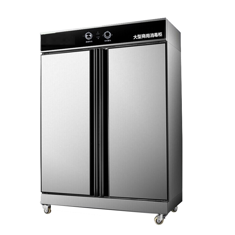 飞天鼠 商用消毒柜高温消毒碗柜厨房酒店饭堂不锈钢门双门900L