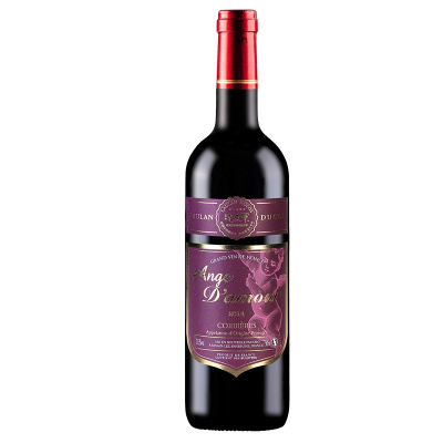 1374乐朗法国原瓶进口爱神干红葡萄酒 750ml 单瓶装