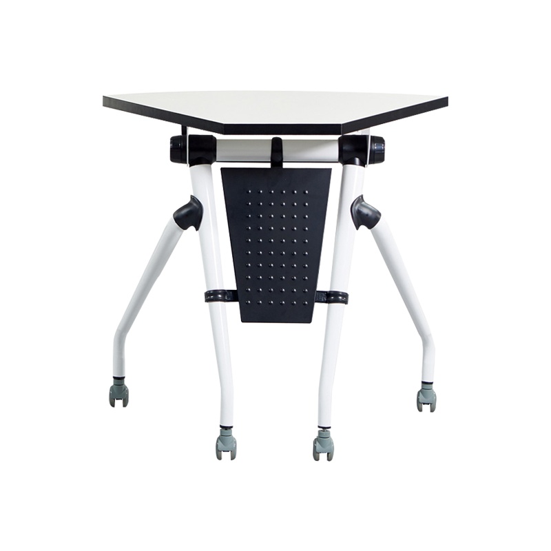 科朔 办公桌扇形 可移动可拼接折叠桌培训桌会议桌单人桌(6张拼圆直径1600)FT-11816