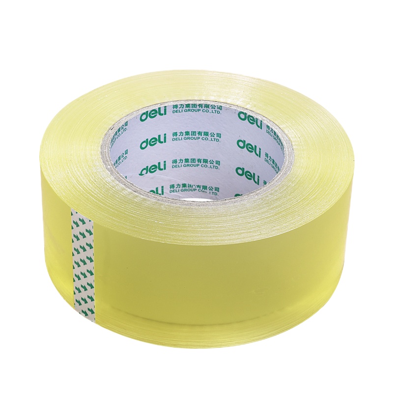 得力(deli)大卷透明封箱胶带封箱胶带宽 30202DJ点睛 高透明 48*50y 单卷