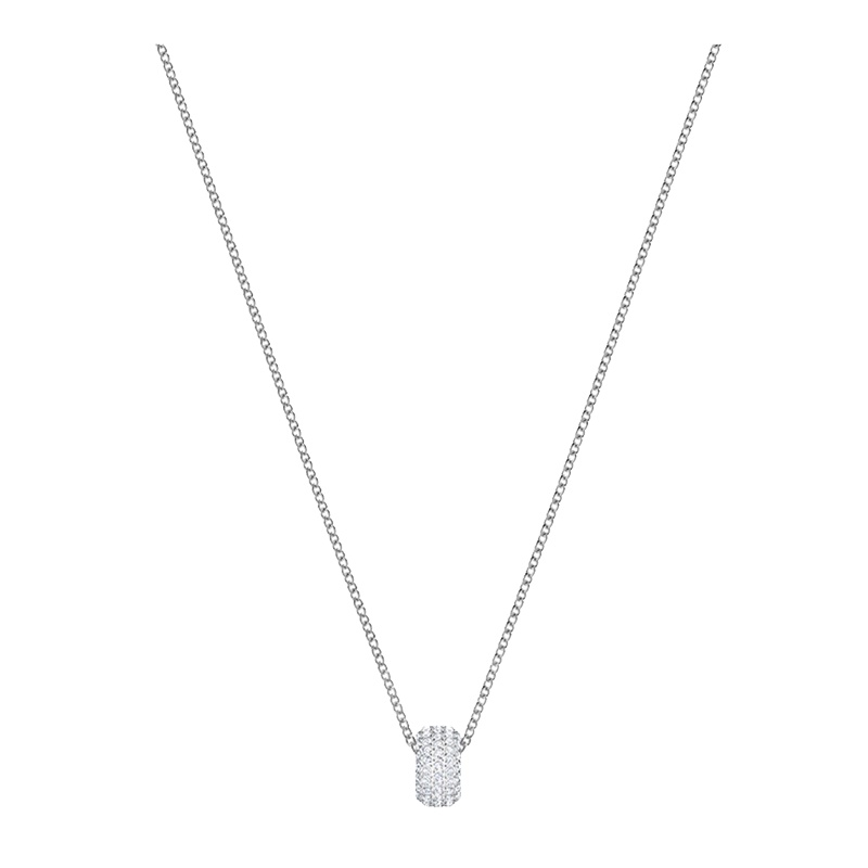 [直营]施华洛世奇(Swarovski) 人造水晶 2018新款 Stone系列幸运珠女士锁骨项链 欧美风格 送恋人