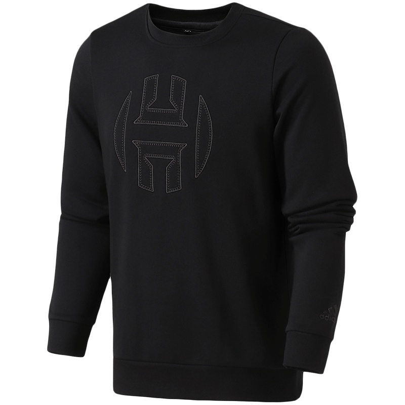 【自营】adidas男服卫衣HARDEN圆领篮球套头衫运动服DP5708