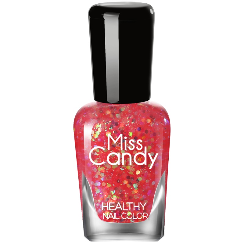 MissCandy糖果小姐 健康甲油可剥夏日系列 D61 梦璃/彩虹透粉7ml