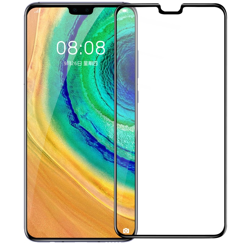 优加华为mate30钢化膜全屏覆盖mate30pro超薄曲面贴膜保护pro屏高清幕防摔防刮抗指纹