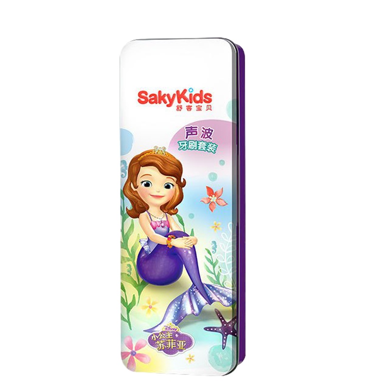 [迪士尼合作款]儿童声波电动牙刷 苏菲亚款