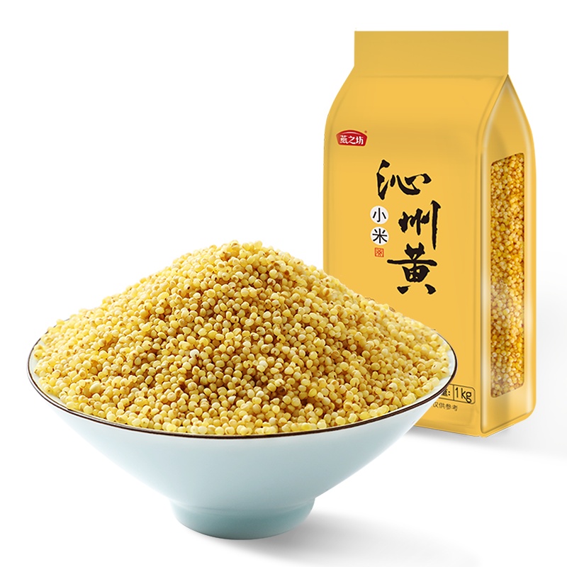 燕之坊山西小米沁州黄小米粥新米农家小黄米特产食用杂粮2斤装
